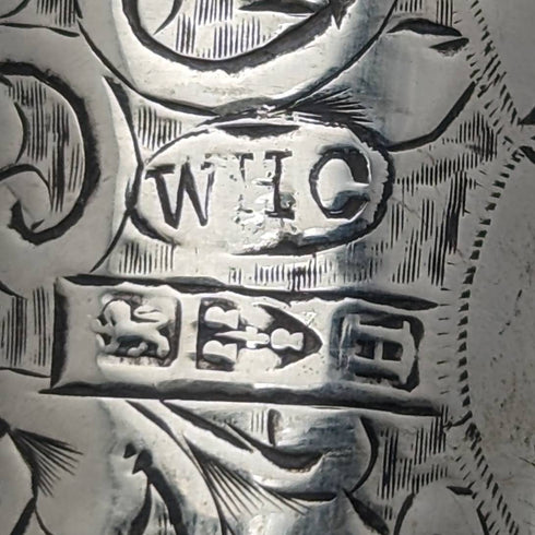 1891年 英国アンティーク 紳士用ステッキ 杖 鹿角クラッチハンドル 89cm